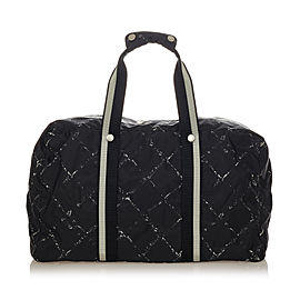 Chanel Old Travel Line Nylon Travel Bag