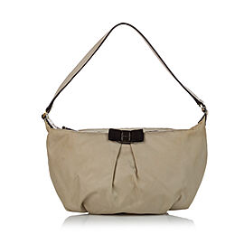 Ferragamo Vara Nylon Shoulder Bag