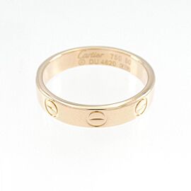 Cartier Mini Love 18k Pink Gold US5