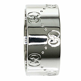 GUCCI 18K white Gold Ring US