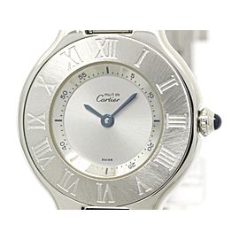 Cartier W10109T2 Must 21 Steel Quartz 28mm Womens Watch