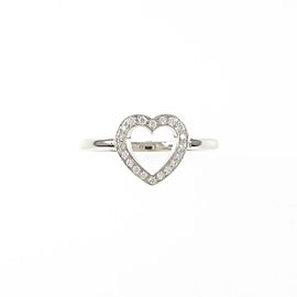 TIFFANY & Co 950 Platinum sentimental outline Ring LXGYMK-945