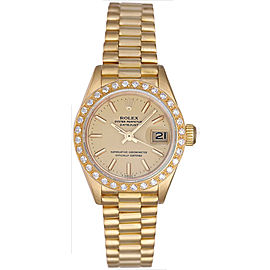 Rolex President 69178 18K Yellow Gold 26mm Womens Watch