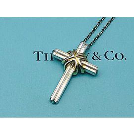 TIFFANY & Co. 18k Yellow Gold Cross Gold Necklace