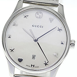 GUCCI G timeless Stainless Steel/SS Quartz Watch