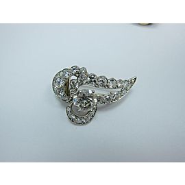 Cartier Art Deco Style Diamond Pin