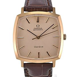 OMEGA Geneva GP Leather Cal.1481 Automatic Watch LXGJHW-189