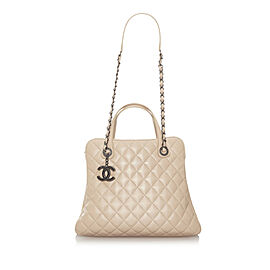 Chanel Matelasse Lambskin Leather Satchel