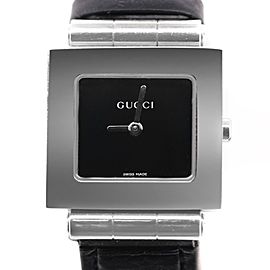 Gucci 600J Square Stainless Steel Women Analog Watch