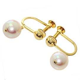 TASAKI 18K Yellow Gold Pearl Earring QJLXG-1457