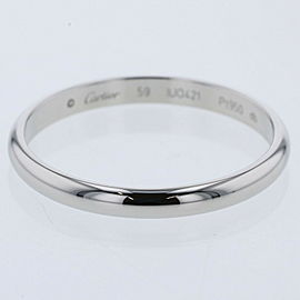 CARTIER 950 Platinum 1895 Wedding Ring LXGBKT-660