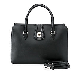 Vitello Leather Satchel