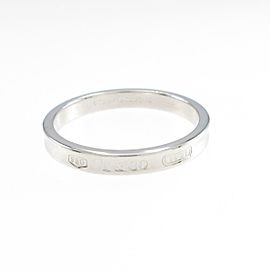 TIFFANY & Co 950 Platinum 1837 Ring LXGYMK-851