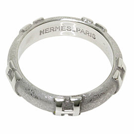 HERMES 18k White Gold Fidelitering DLXGQJ-1023