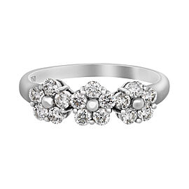 Piero Milano 18K White Gold Diamond Ring