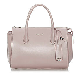 Miu Miu Leather Satchel