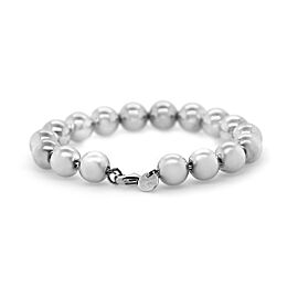 Tiffany & Co. Silver Beaded Ball Bracelet