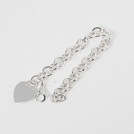 Tiffany & Co 925 Silver heart tag Bracelet LXNK-1099