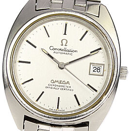 OMEGA Constellation Stainless Steel/SS Automatic Watch Skyclr