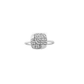 18k White Gold and Diamond Ring