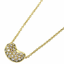 TIFFANY & Co 18k Yellow Gold Diamond Necklace LXGQJ-1122