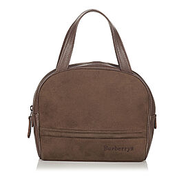 Burberry Suede Handbag