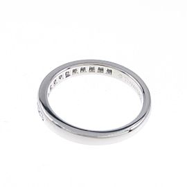 TIFFANY & Co 950 Platinum Bead Ring LXGYMK-843