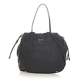 Prada Tessuto Drawstring Handbag