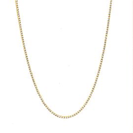 True 14k Yellow Gold 6.89ct Diamond Necklace