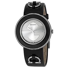 Gucci U-Play Stainless Steel & Leather 35mm Watch