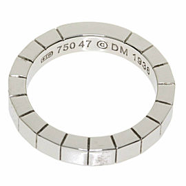 CARTIER 18K white Gold Ring US (4) LXGQJ-622