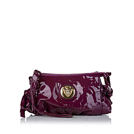 Gucci Hysteria Patent Leather Clutch Bag