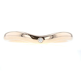 TIFFANY & Co 18k Pink Gold Curved Ring LXGBKT-645