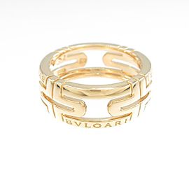 BVLGARI 18k Yellow Gold Parentesi Small Ring LXGYMK-430