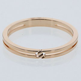 GUCCI 18k Pink Gold Infinity Ring LXGBKT-487