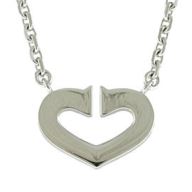 CARTIER : 18K white Gold Necklace LXKG-353