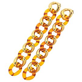 Seaman Schepps Amber Gold Link Bracelet Set