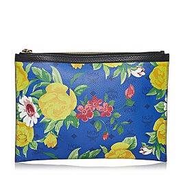 MCM Paradiso Leather Clutch Bag