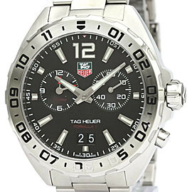 TAG HEUER Formula 1 Alarm Steel Quartz Mens Watch WAZ111A LXGoodsLE-213