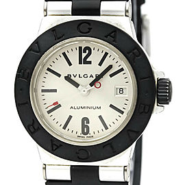 BVLGARI Aluminium Rubber Quartz Ladies Watch AL29TA LXGoodsLE-322