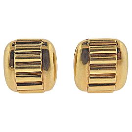 Tiffany & Co 1980s Gold Earrings