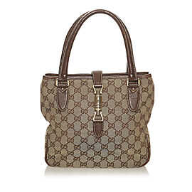 Gucci GG Canvas New Jackie Handbag