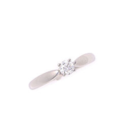 Tiffany & Co. 950 Platinum Diamond Harmony Ring Size 4