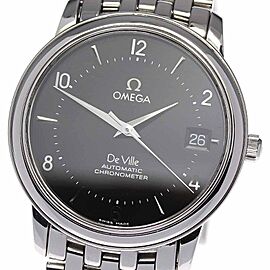 OMEGA De Ville Prestige Stainless Steel/SS Automatic Watch Skyclr