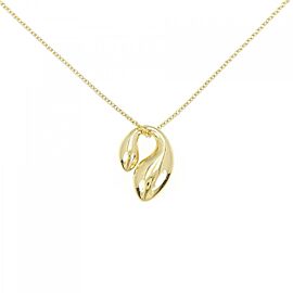 Tiffany & Co 18K Yellow Gold Eternal Circle Necklace E0816