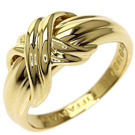 TIFFANY & Co 18K Yellow Gold Ring US 6 QJLXG-912