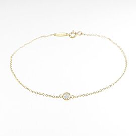 TIFFANY & Co 18K Yellow Gold Diamond bracelet LXGKM-94