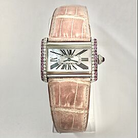 CARTIER TANK DIVAN Quartz Steel Watch