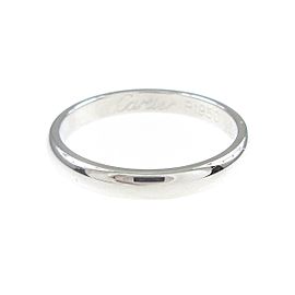 Cartier 950 Platinum wedding Ring LXGYMK-586