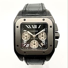 CARTIER SANTOS 100 Automatic Steel & Titanium Watch